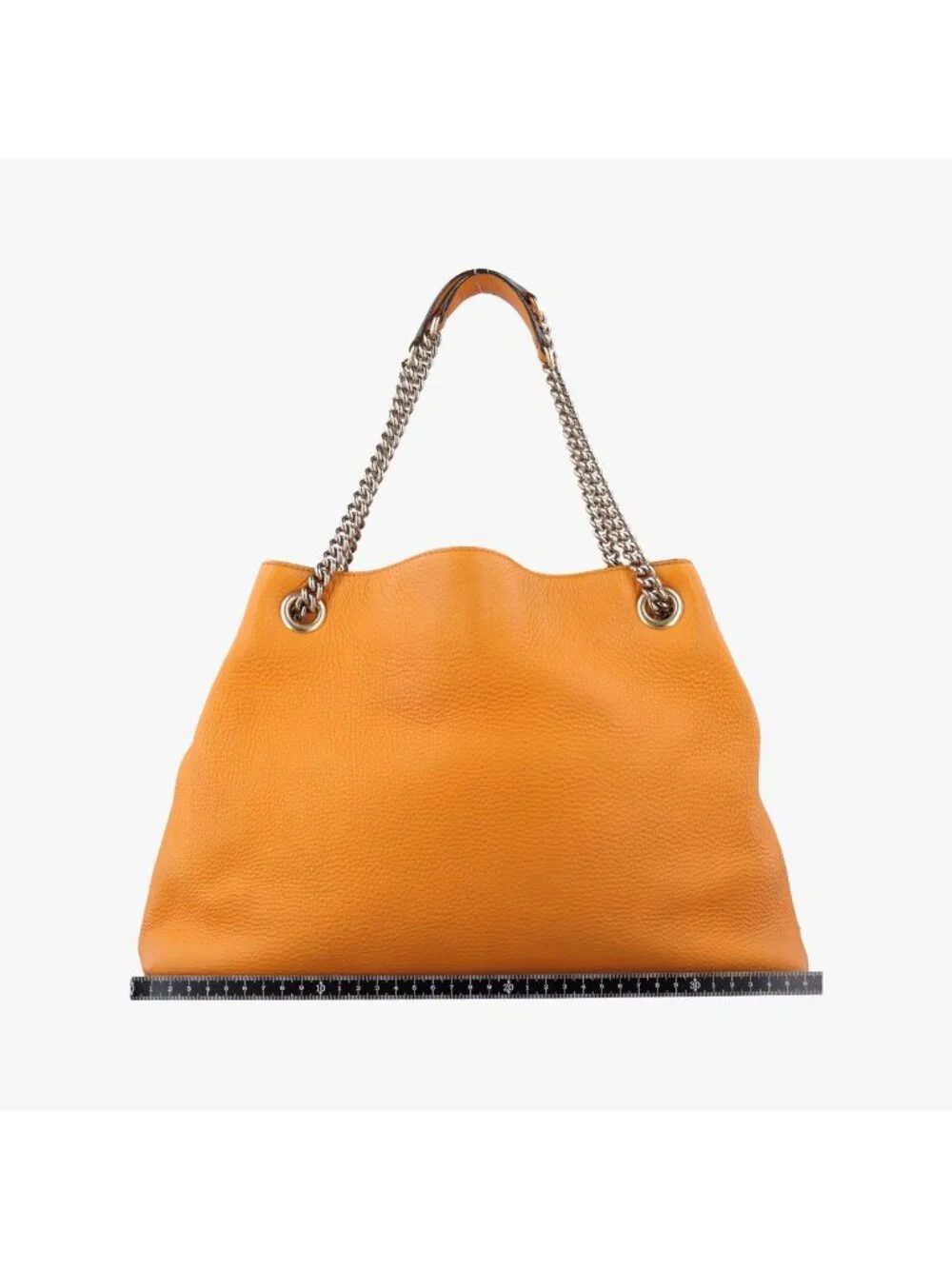 Gucci Soho Yellow Leather Shoulder Bag